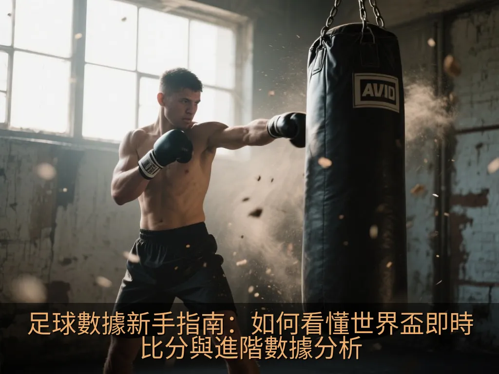 足球數據新手指南：如何看懂世界盃即時比分與進階數據分析